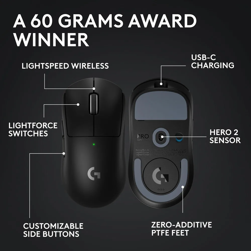 Logitech G PRO X Superlight 2 — imagen 6